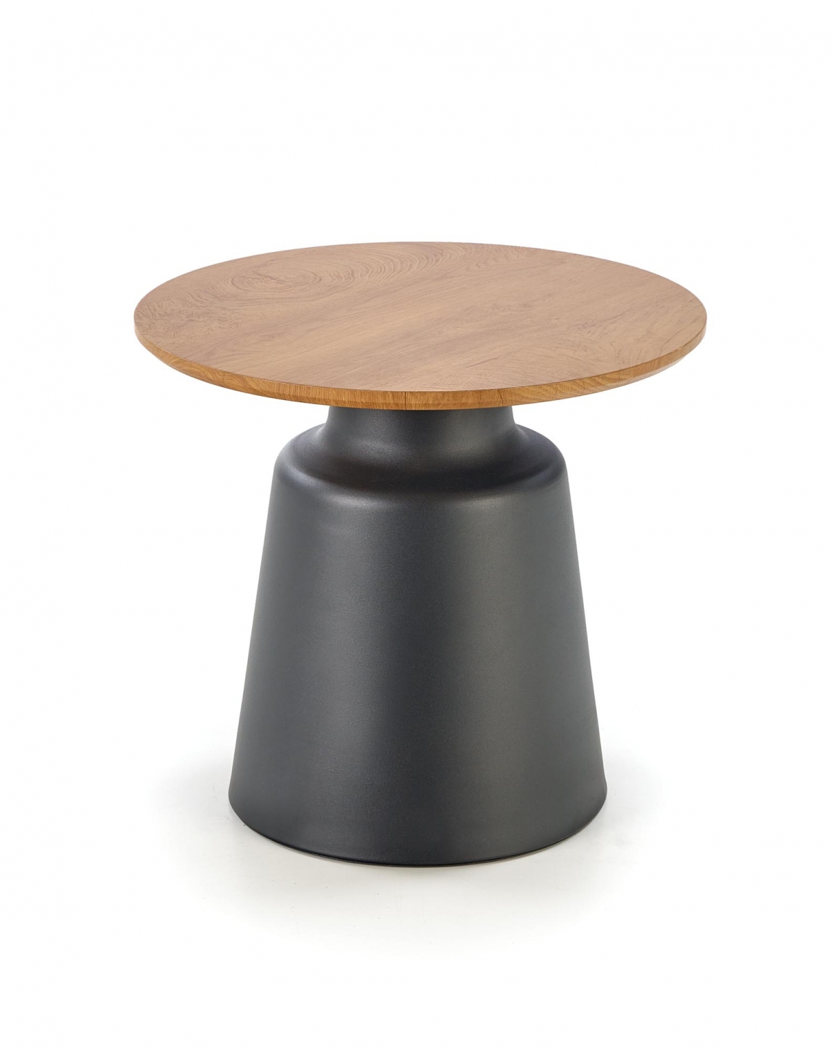 Sada konferenčných stolíkov Malomi - prírodný dekor / čierne nožičky Komplet law Malomi do obývacej izby - prírodné / Čierny