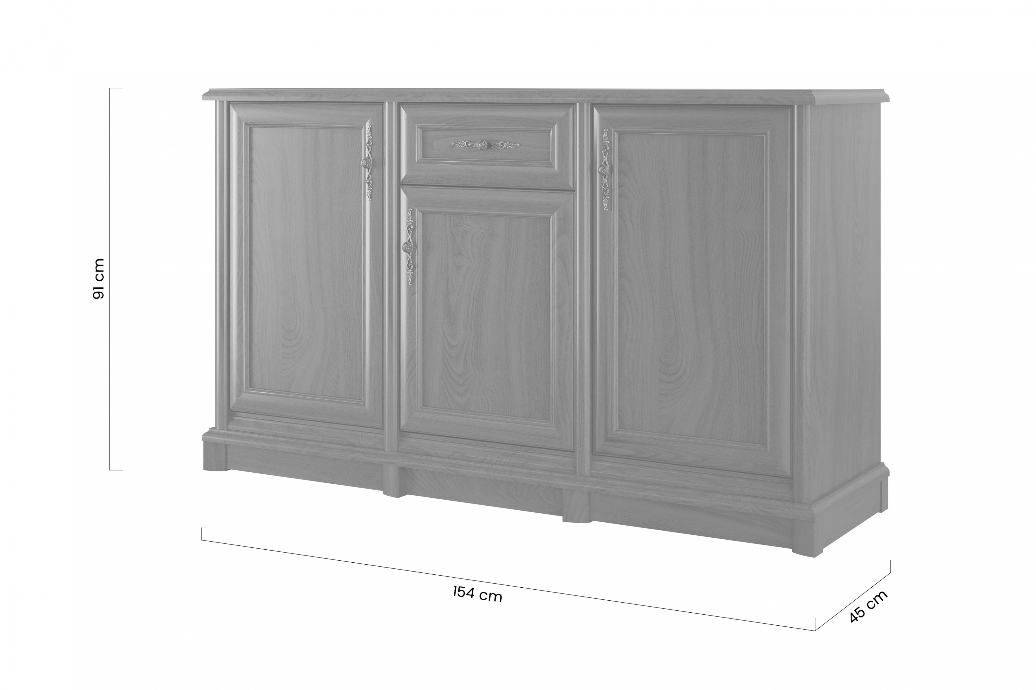 Kancelárska zostava Sonata - gaštan Komplet nábytku biurowych Sonata - gaštan szlachetny