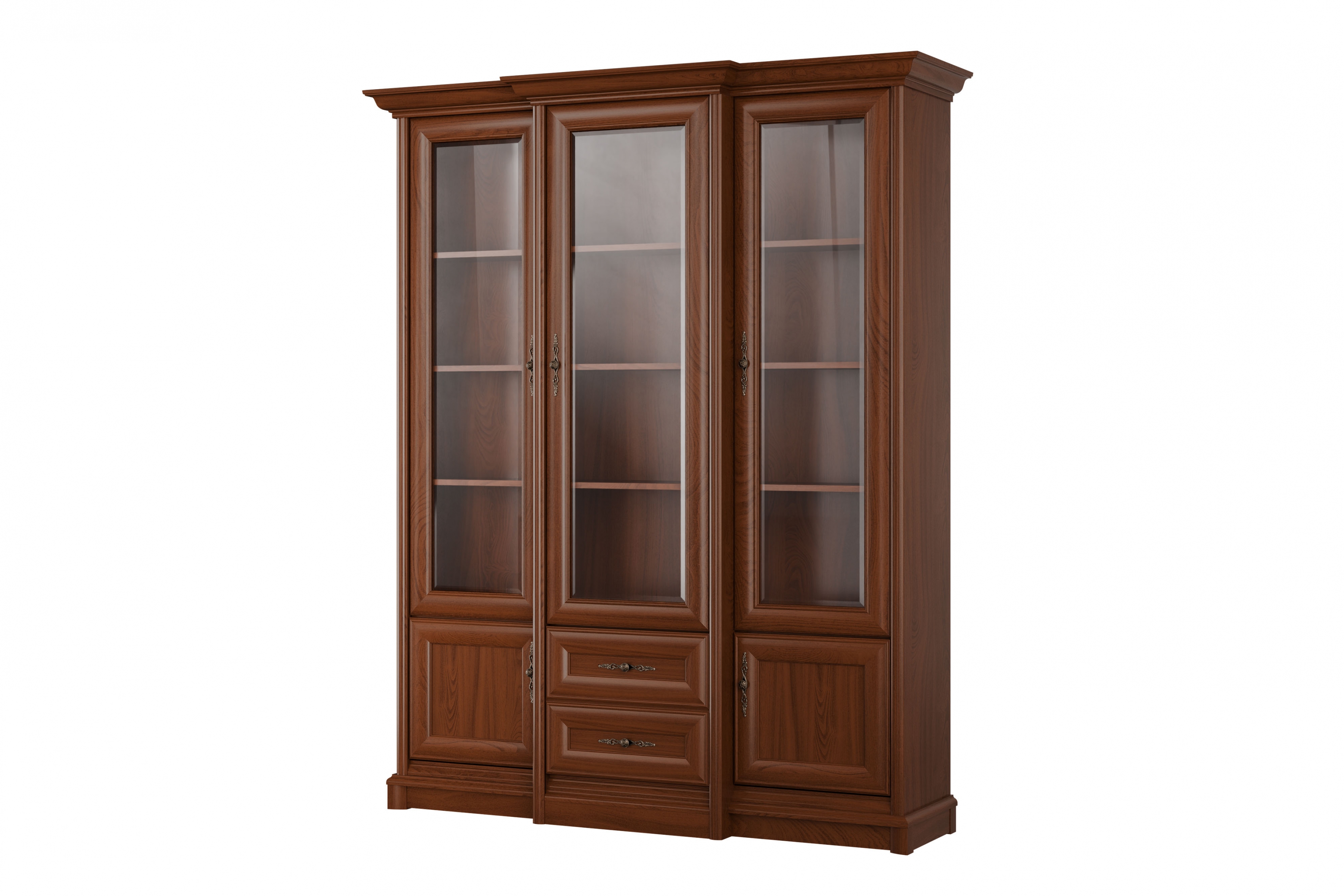 Kancelárska zostava Sonata - gaštan Komplet nábytku biurowych Sonata - gaštan szlachetny