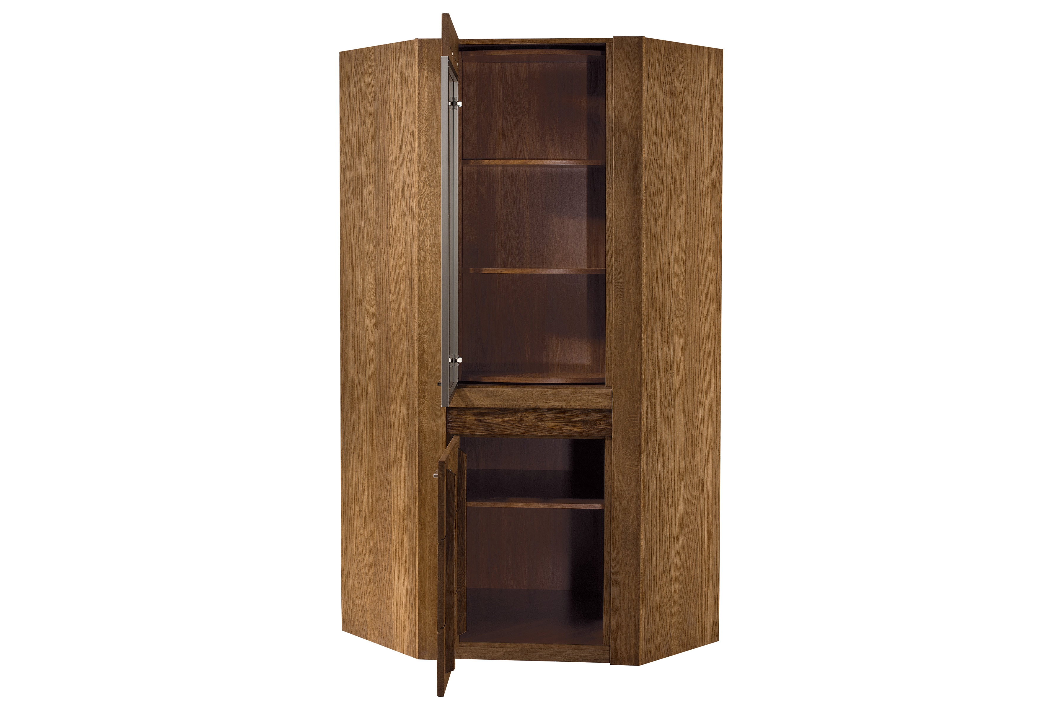 Kancelářská sestava Velvet II - dub rustikal Komplet nábytku do kanceláře Velvet II - dub rustical - 6 elementow