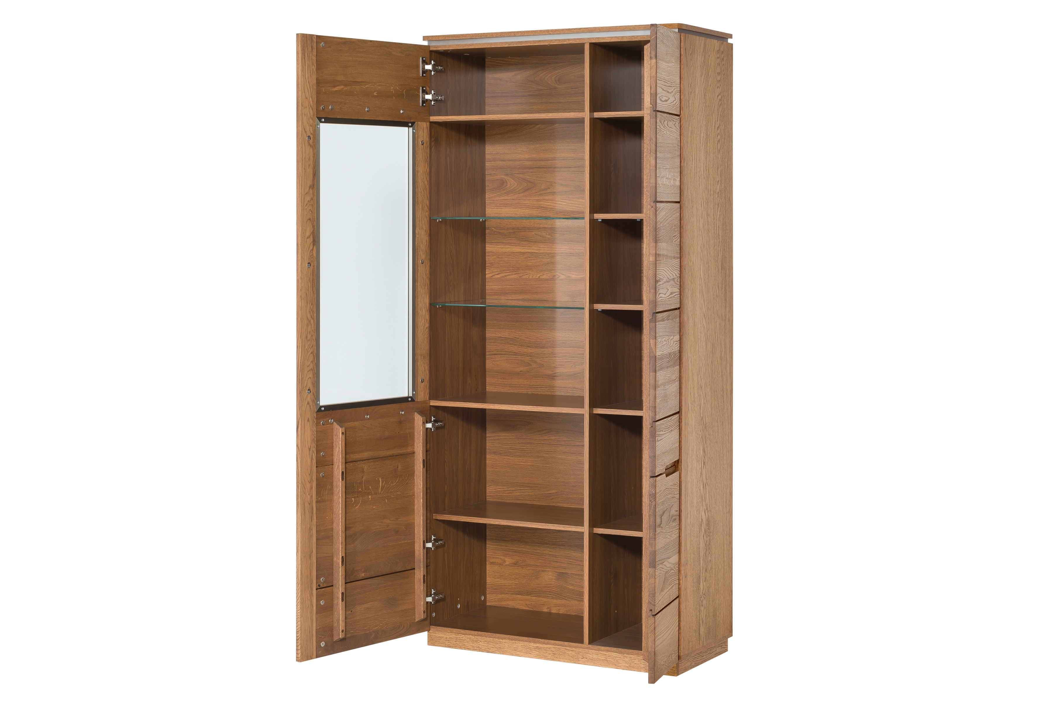 Sestava nábytku do jídelny Montenegro II - dub rustikal Komplet nábytku do jídelny Montenegro II - Dub Rustikálny - 6 elementow