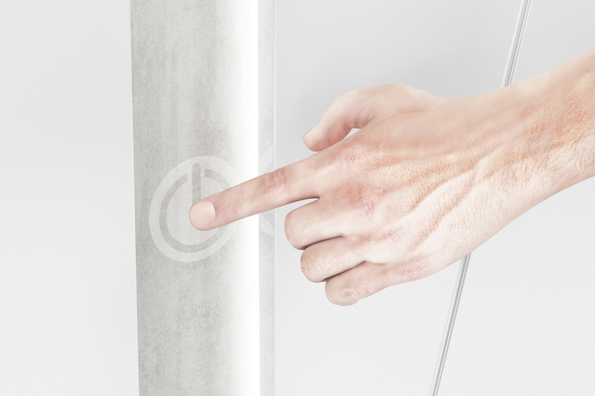 Obývací stěna Glomu kolekce Lumens