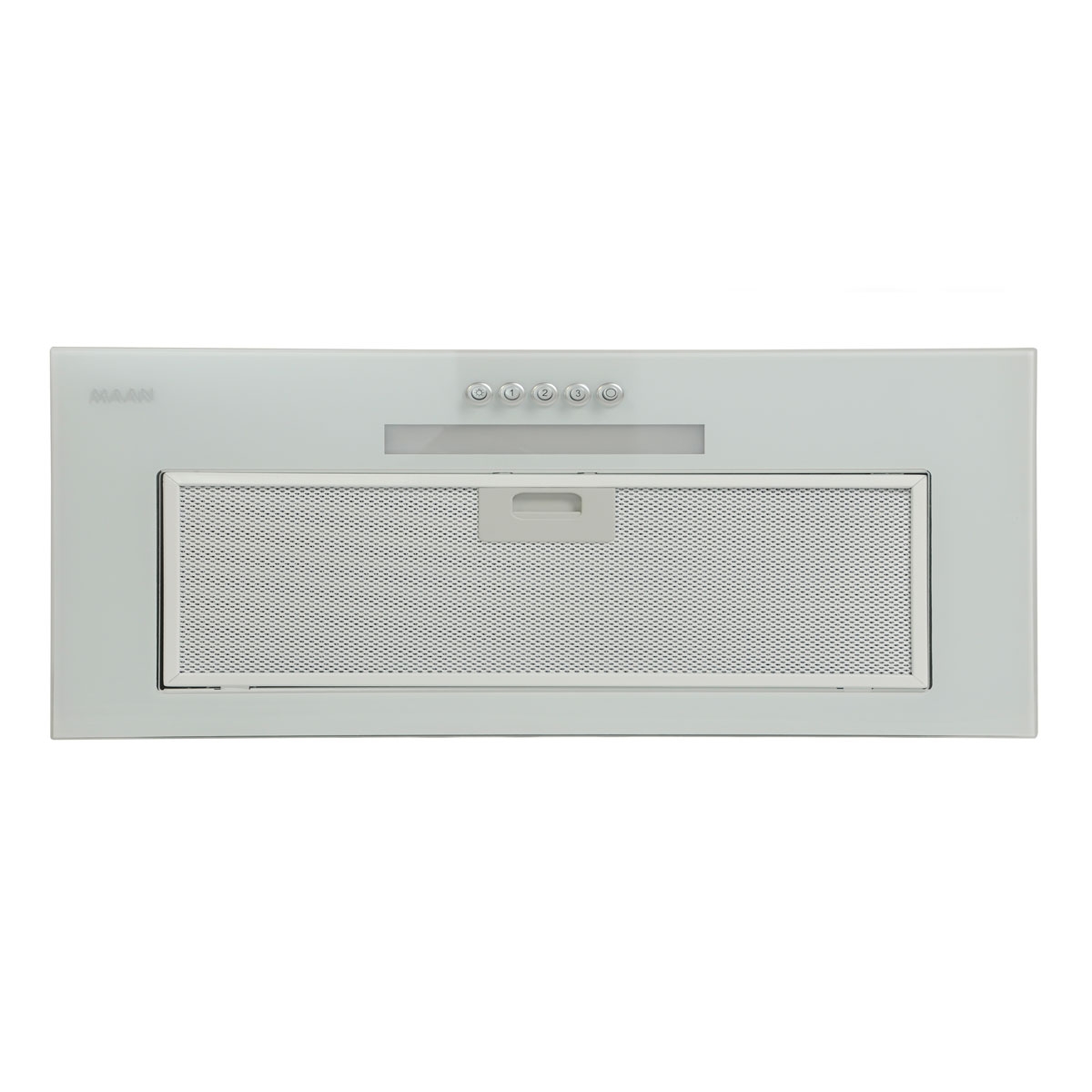 Kuchyňská linka Ilandia 240 cm - kašmír mat / dub hikora Komplet nábytku kuchennych Ilandia 240cm z bialym okapem - kašmír mat / dub hikora