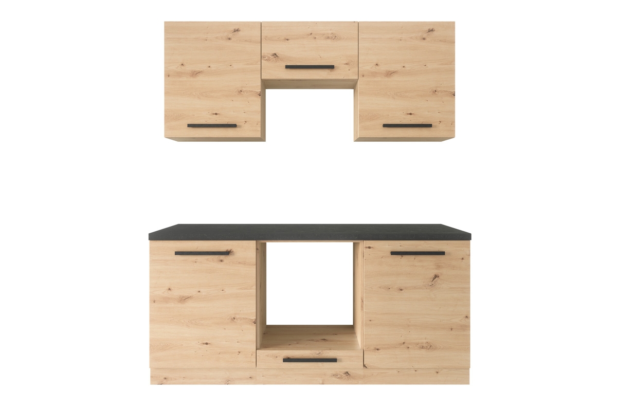 Komplet nábytku kuchynského Langen 180cm - Dub artisan Komplet Kuchynský  Langen