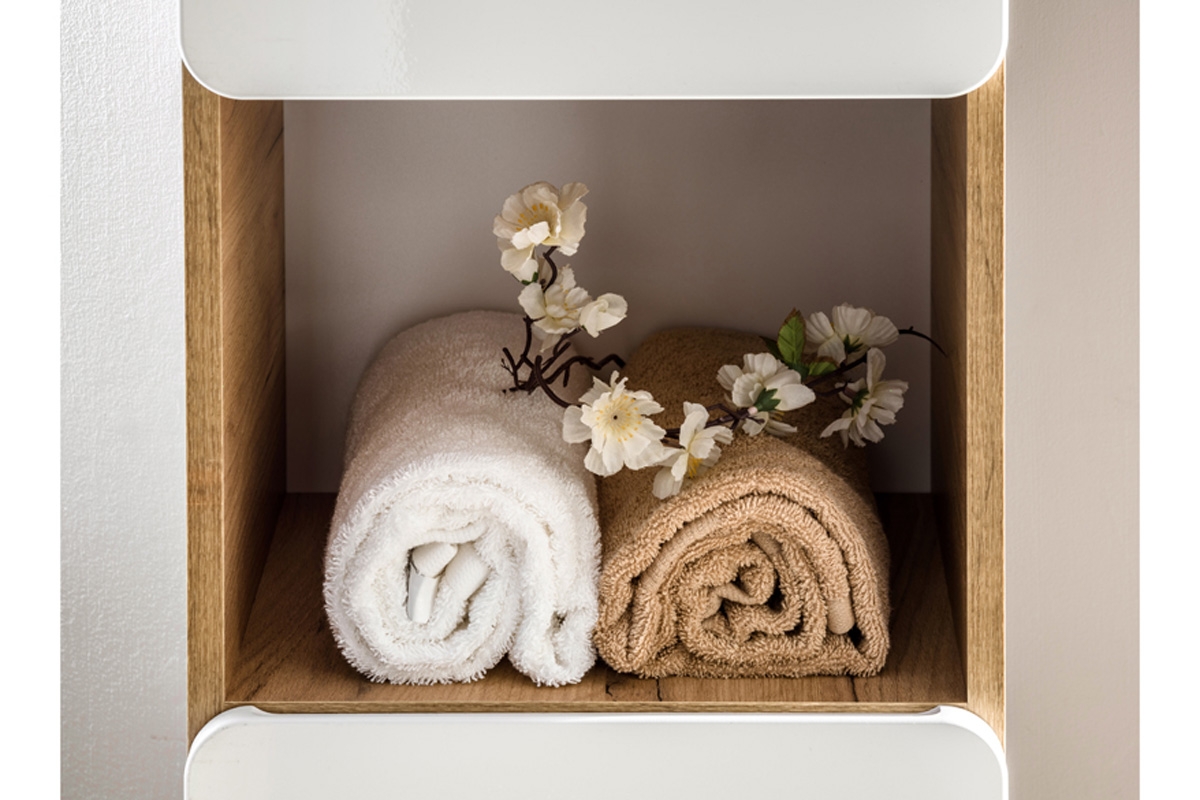 Koupelnová sestava Aruba I - bílá Skříňka do lazienki aruba 