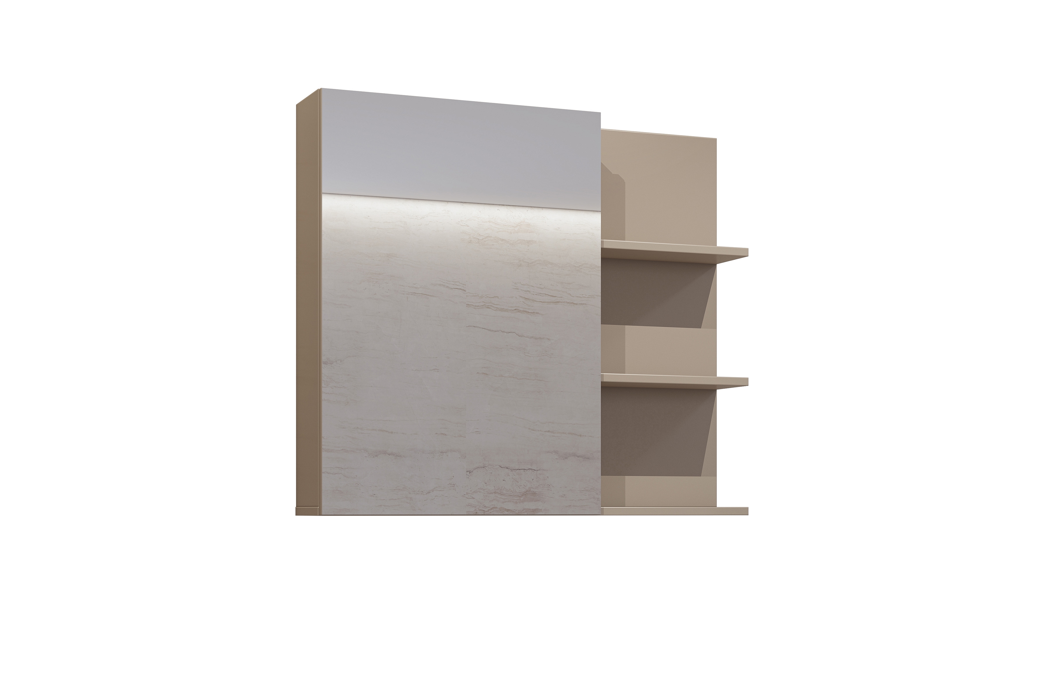 Koupelnová sestava Irvine - congo / černá Komplet nábytku lazienkowych Irvine - congo / černá