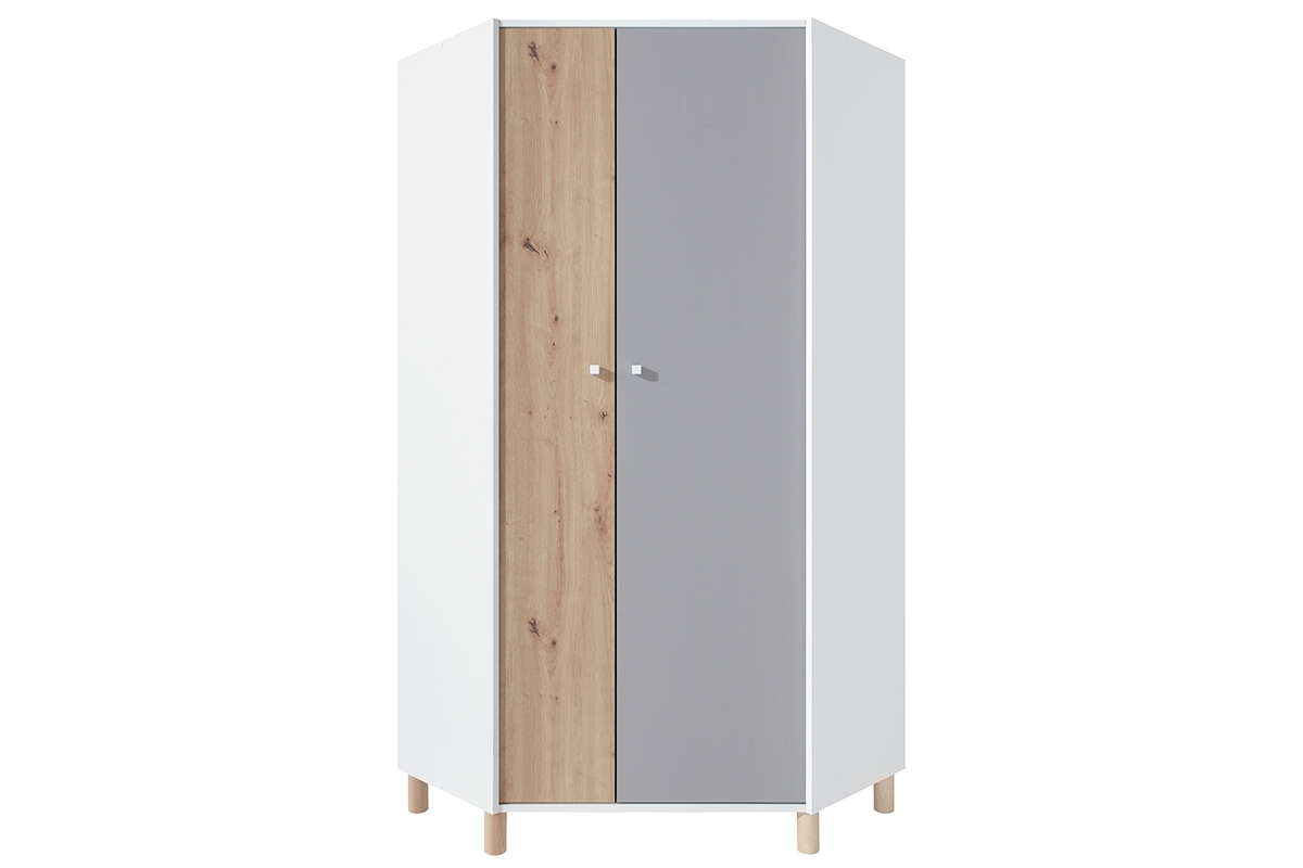 Zostava nábytku pre mladých Faro - Systém B - Meblar Moderná rohová skriňa