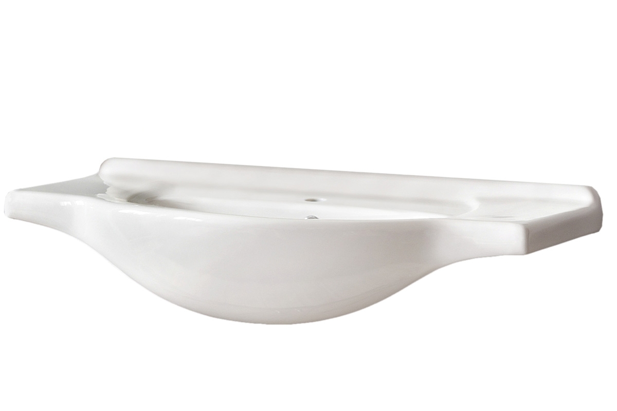 Zostava nábytku z drewna do kúpeľne Retro - 85 cm Umývadlo z szafka drevená