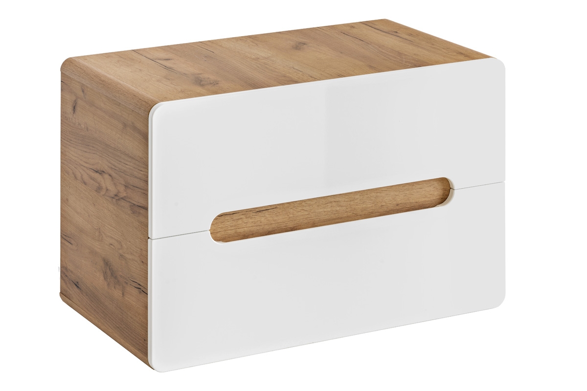 Koupelnová sestava Aruba V - bílá Skříňka na umývadlo na desku