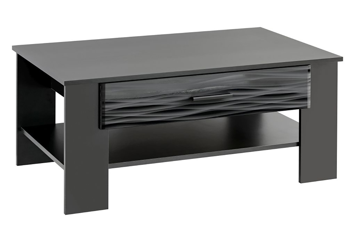 Moderný konferenčný stolík Blade 4 - čierny nowoczesna ława do salonu