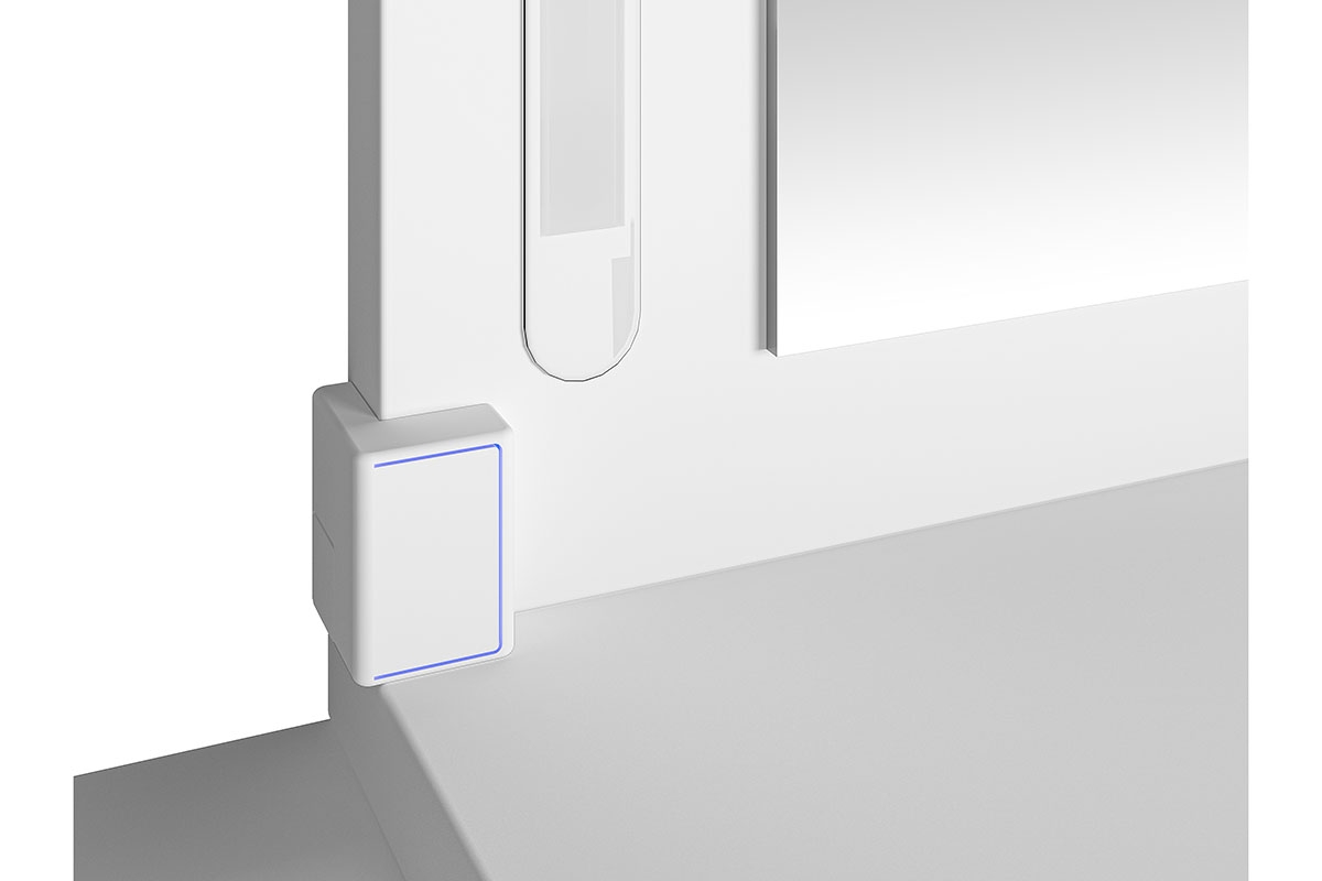 moderná Toaletný Stolík z podswietlanym zrkadlom i zásuvkami Bijou 01 - Biely Toaletný Stolík s osvetlením