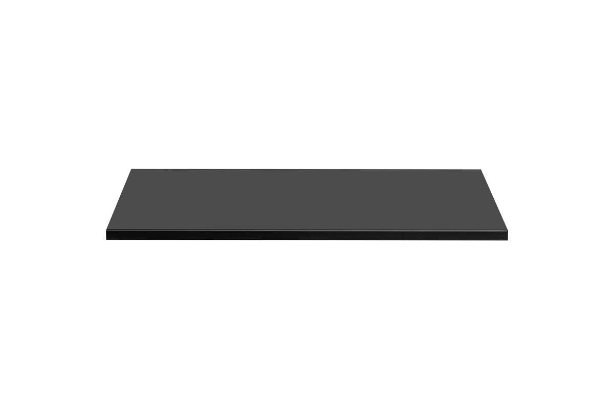 Deska Adel Black 80 cm - Černý mat  Deska pod umyvadlo 