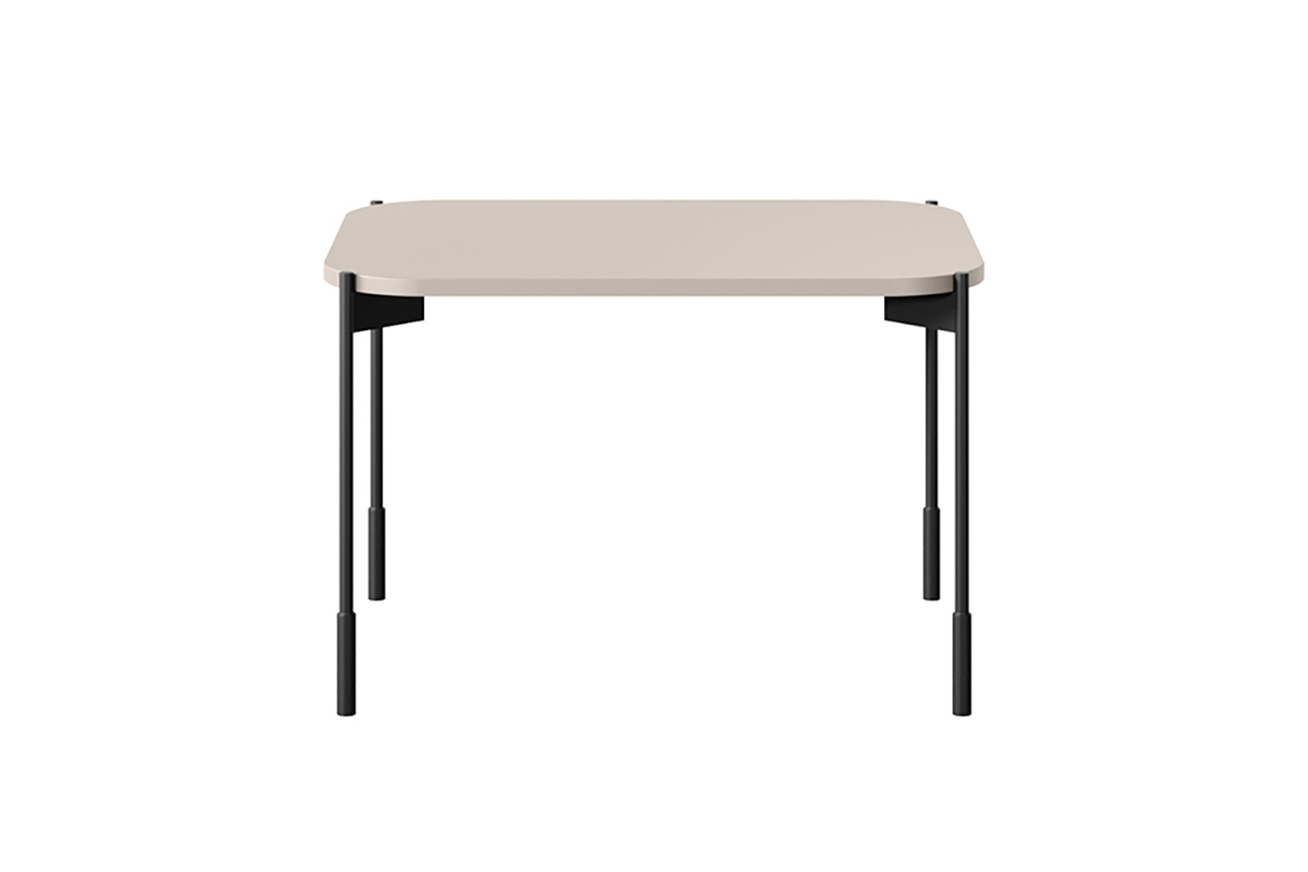 Kávový stolek Sonatia 60x40 - kašmírová konferenční stolek prostokatny Sonatia 60 cm - kašmír - bok