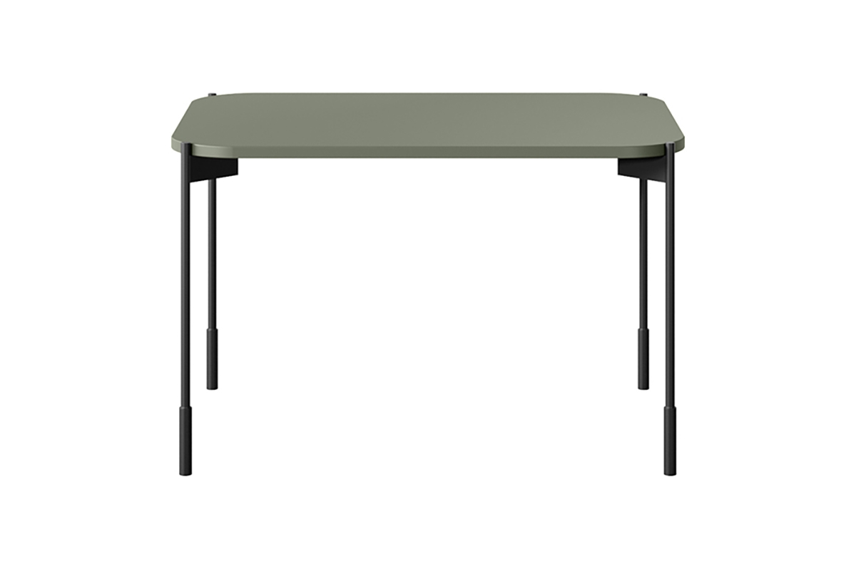 Kávový stolek Sonatia 70x50 - olivová konferenční stolek prostokatny Sonatia 70 cm - Oliva - bok