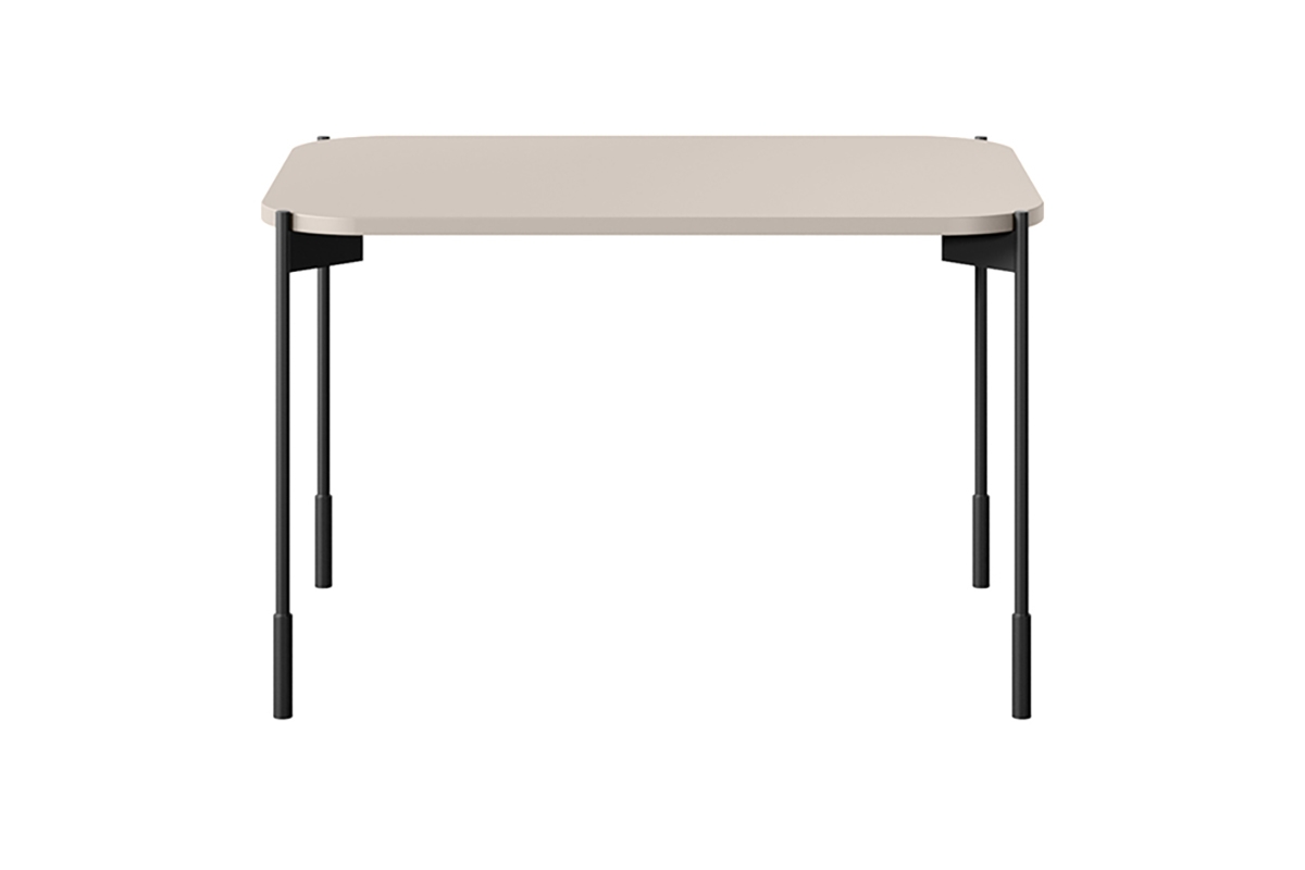 Kávový stolek Sonatia 70x50 - kašmírová konferenční stolek prostokatny Sonatia 70 cm - kašmír - bok