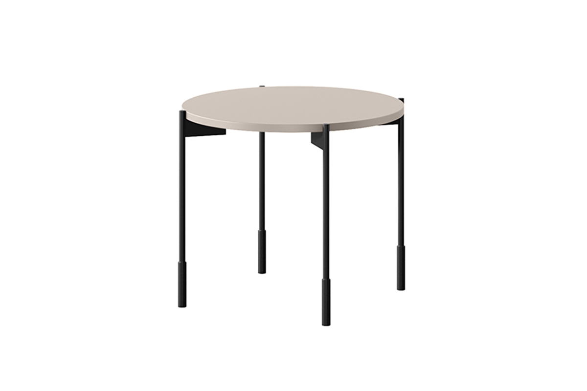 Kulatý kávový stolek Sonatia 45 cm - kašmírová konferenční stolek okragly Sonatia 45 cm - kašmír 