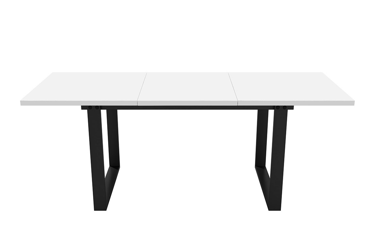 Rozkladací stôl do jedálne 140-200 - Biela Arktyczna  stôl loftowy 