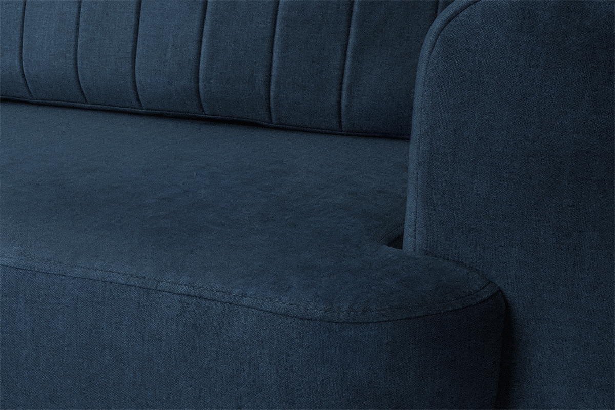 Rozkládací pohovka Luzano - Vogue 13 tmavě modrá Gauč s funkcí spaní Luzano - Granátová