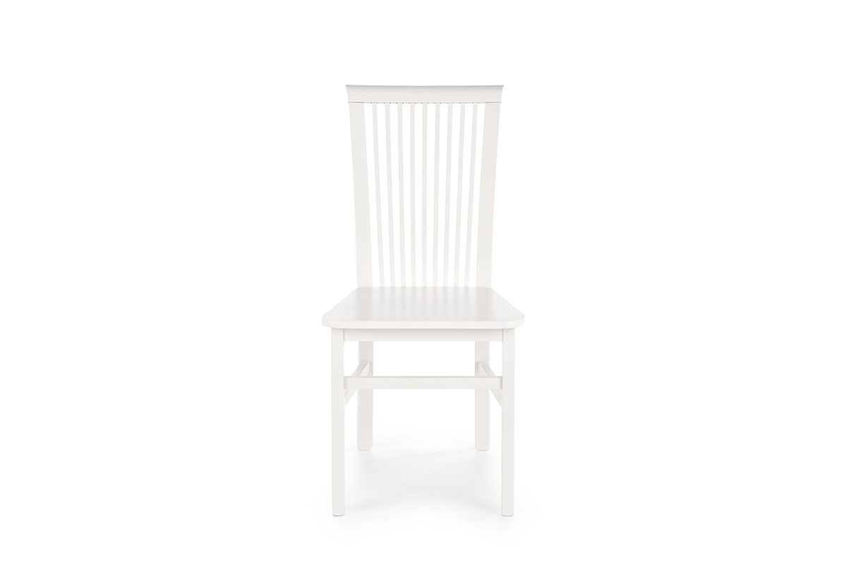 Stolička drevená Remin z twardym siedziskiem - Biely biale Stolička do jedálne