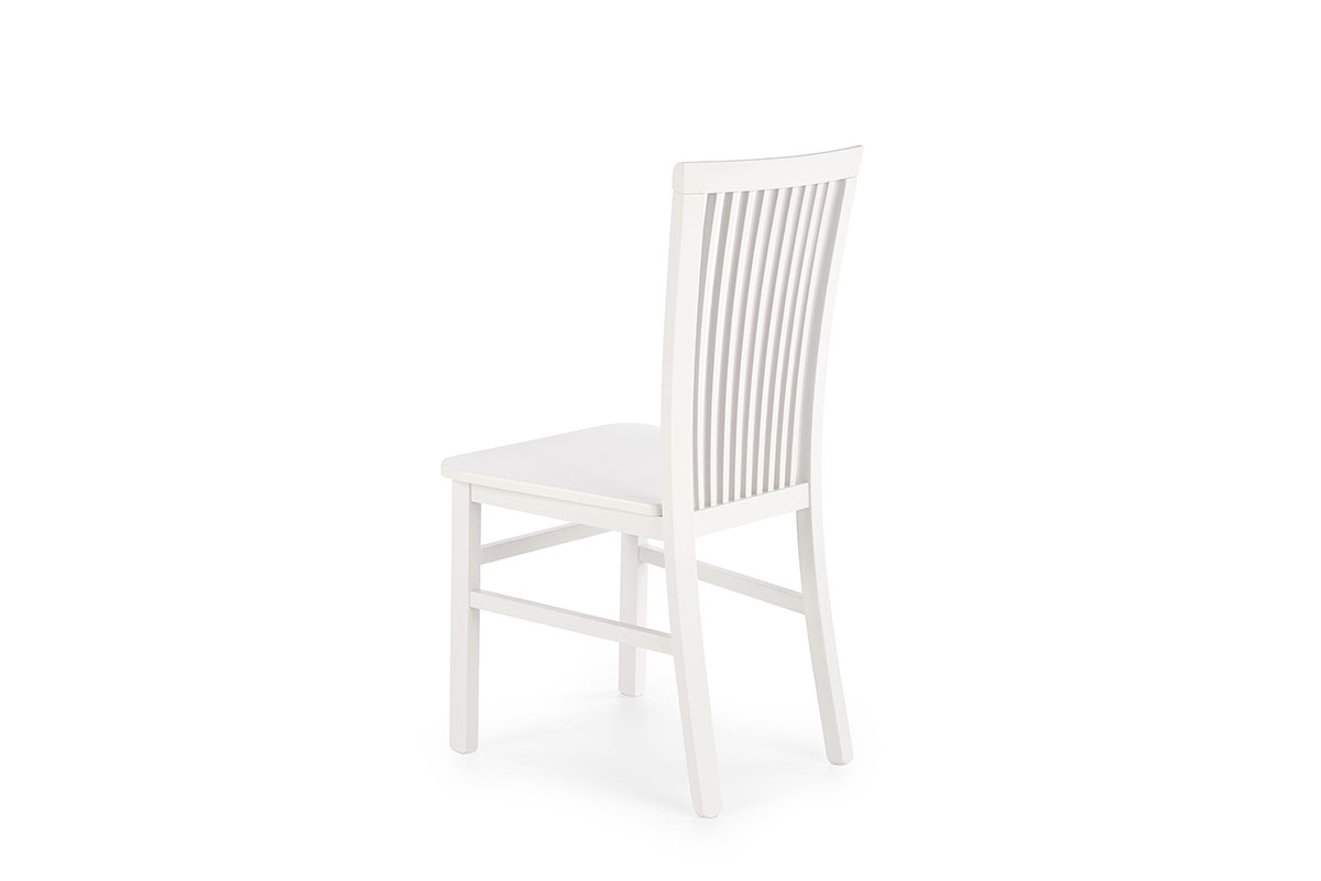dřevěna židle Remin z twardym sedadlem - Bílý drewniane židle