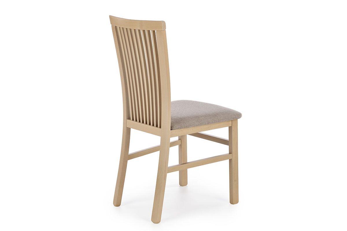 dřevěna židle Remin s čalouněným sedákem - Inari 26 / Dub sonoma klasický židle s čalouněným siedzisiekim