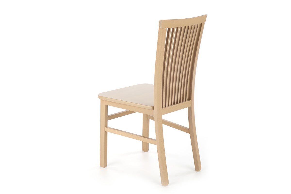 dřevěna židle Remin z twardym sedadlem - Dub sonoma židle z masivu