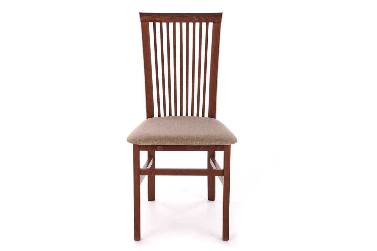 dřevěna židle Remin s čalouněným sedákem - Inari 23 / Tmavý Ořech drewniane židle pro obývacího pokoje