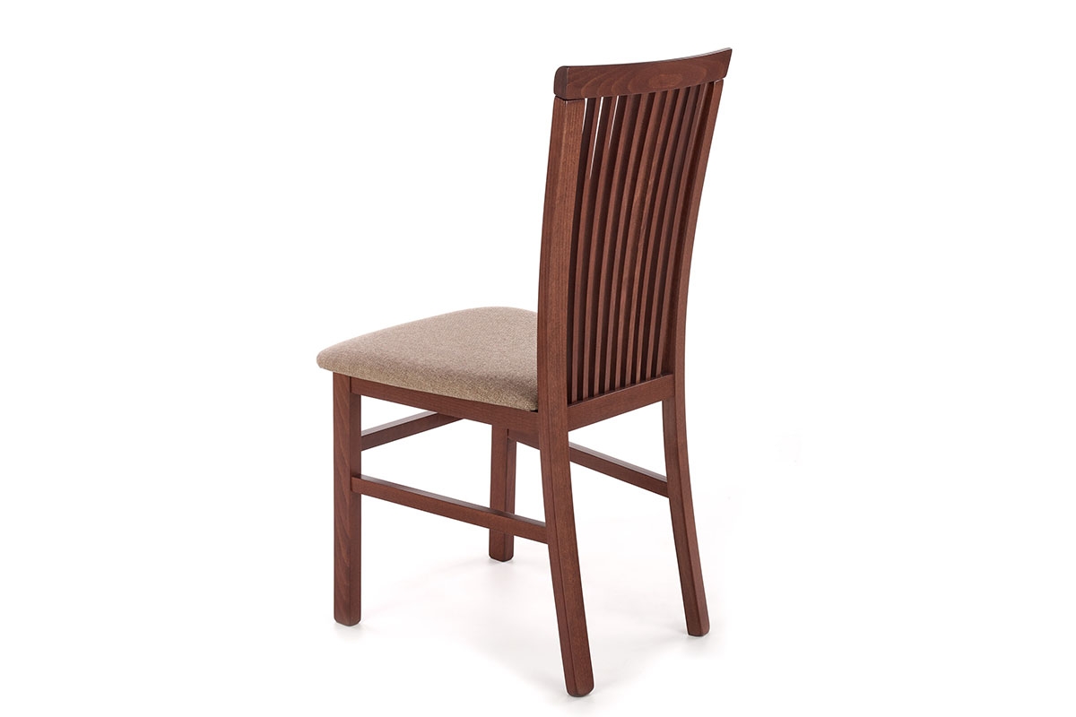 dřevěna židle Remin s čalouněným sedákem - Inari 23 / Tmavý Ořech židle klasický