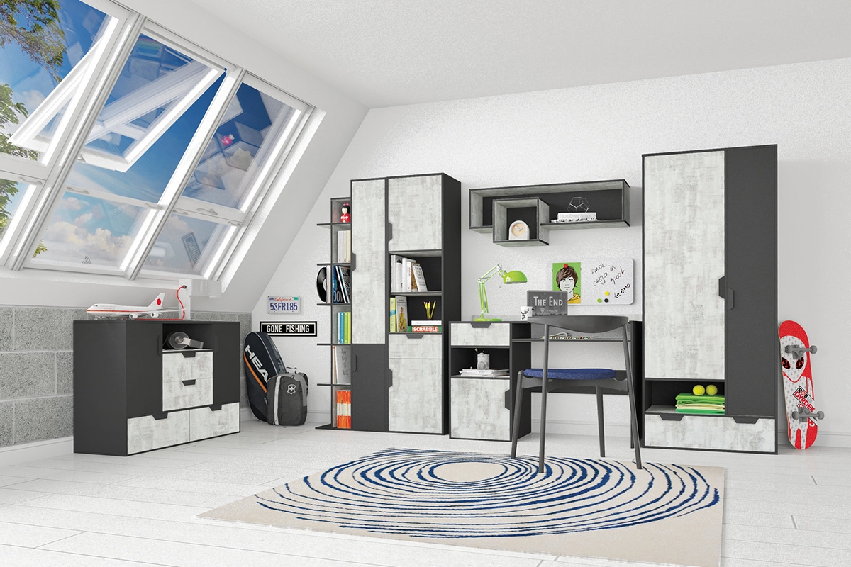 Skříňka TV Nano 10 moderní Nábytek do obývacího pokoje mlodziezowego
