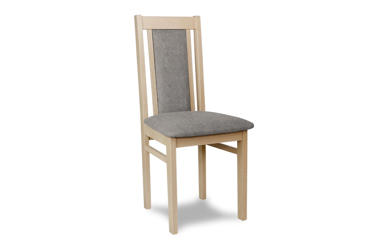 dřevěna židle čalouněné Milano - šedý Gemma 85 / buk židle čalouněné pro jídelny