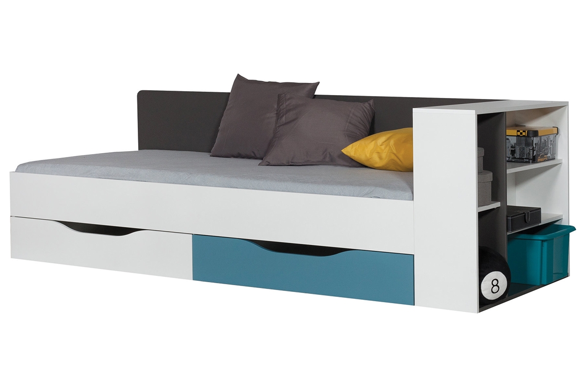 Komplet nábytku mládežnického Tablo - systém E postel s zásuvkami