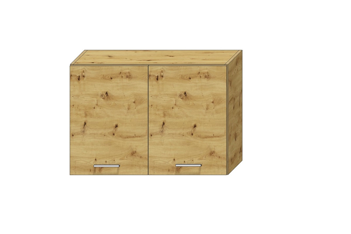 Komplet nábytku kuchennych Mela 240cm - Dub artisan Komplet nábytku kuchennych Mela 240 cm - Skříňka závěsná dvoudveřová