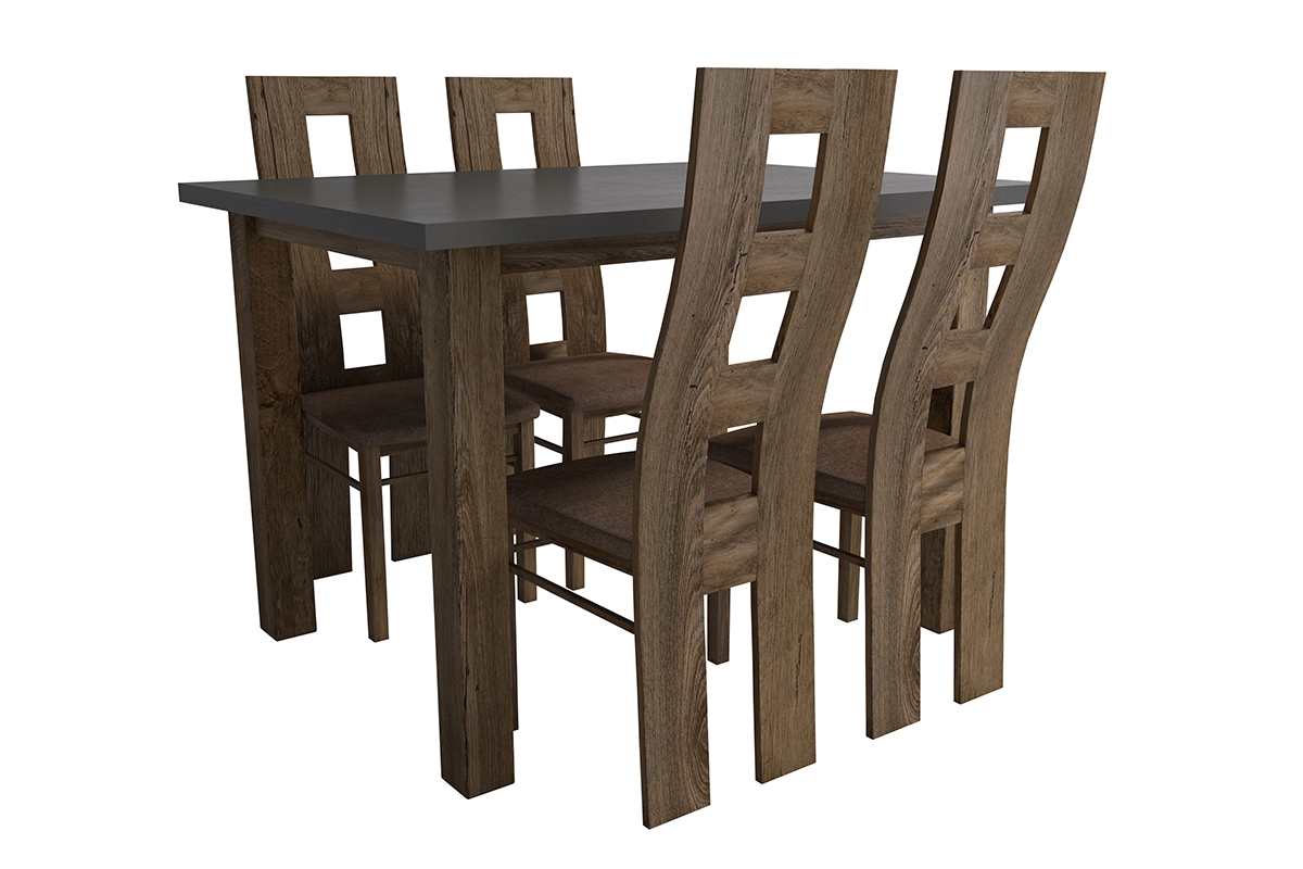 Komplet Montana stůl + Židle Komplet Stůl + 4 Židle Montana 
