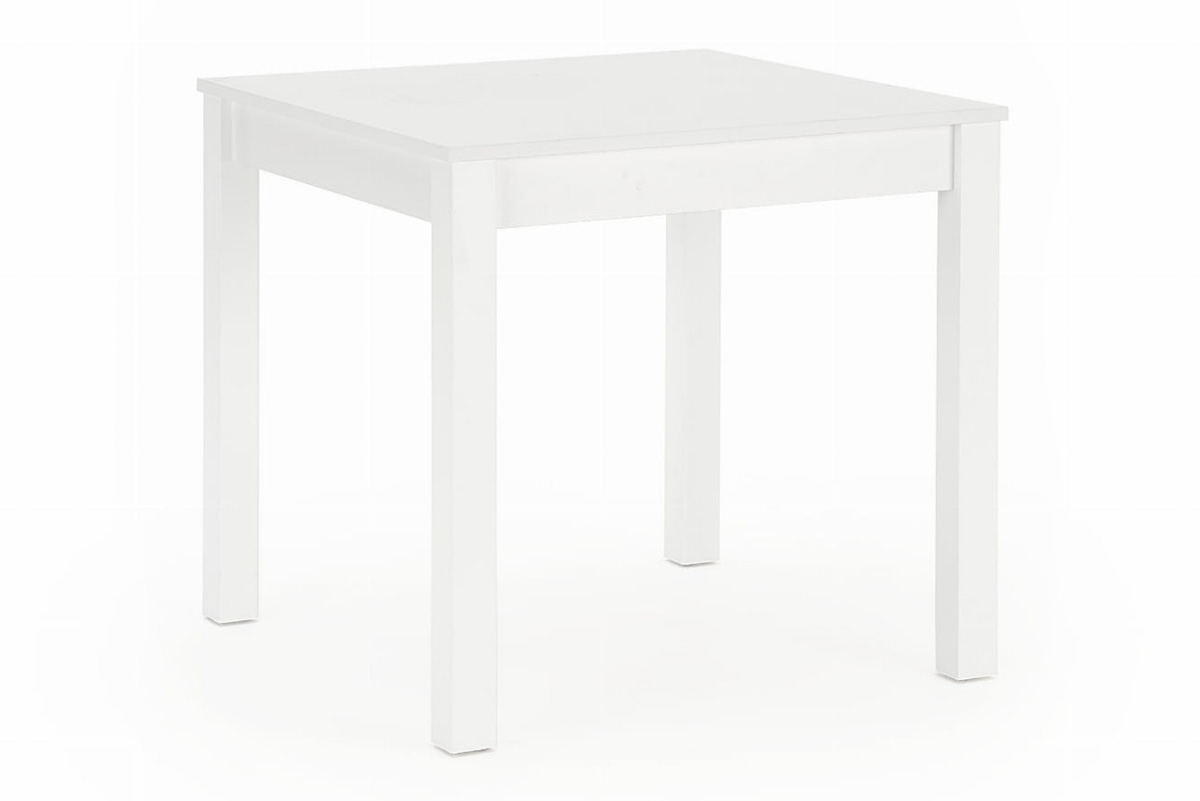 Stôl kwadratowy Tanro 80x80 cm - Biely 