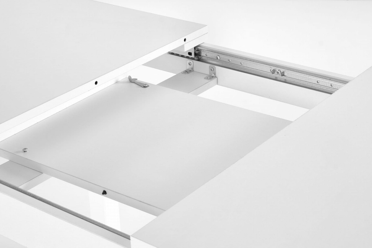 Stůl rozkladany Lunasi 160x75 cm - Bílý 