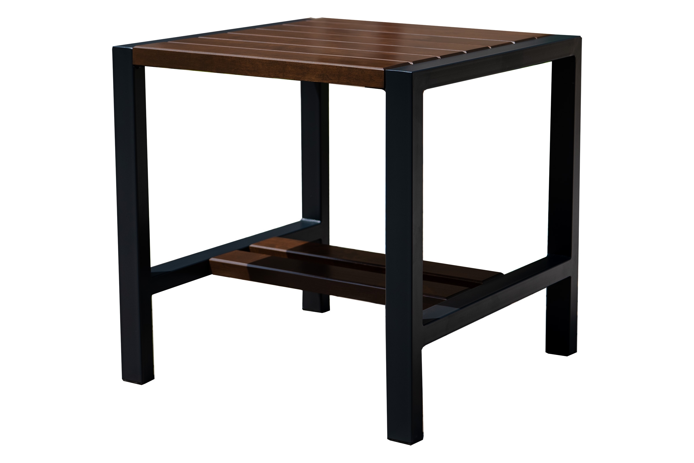 Stôl záhradný moderná 73x73 cm - Orech wloski Stôl záhradný moderná 73x73 cm - Orech wloski