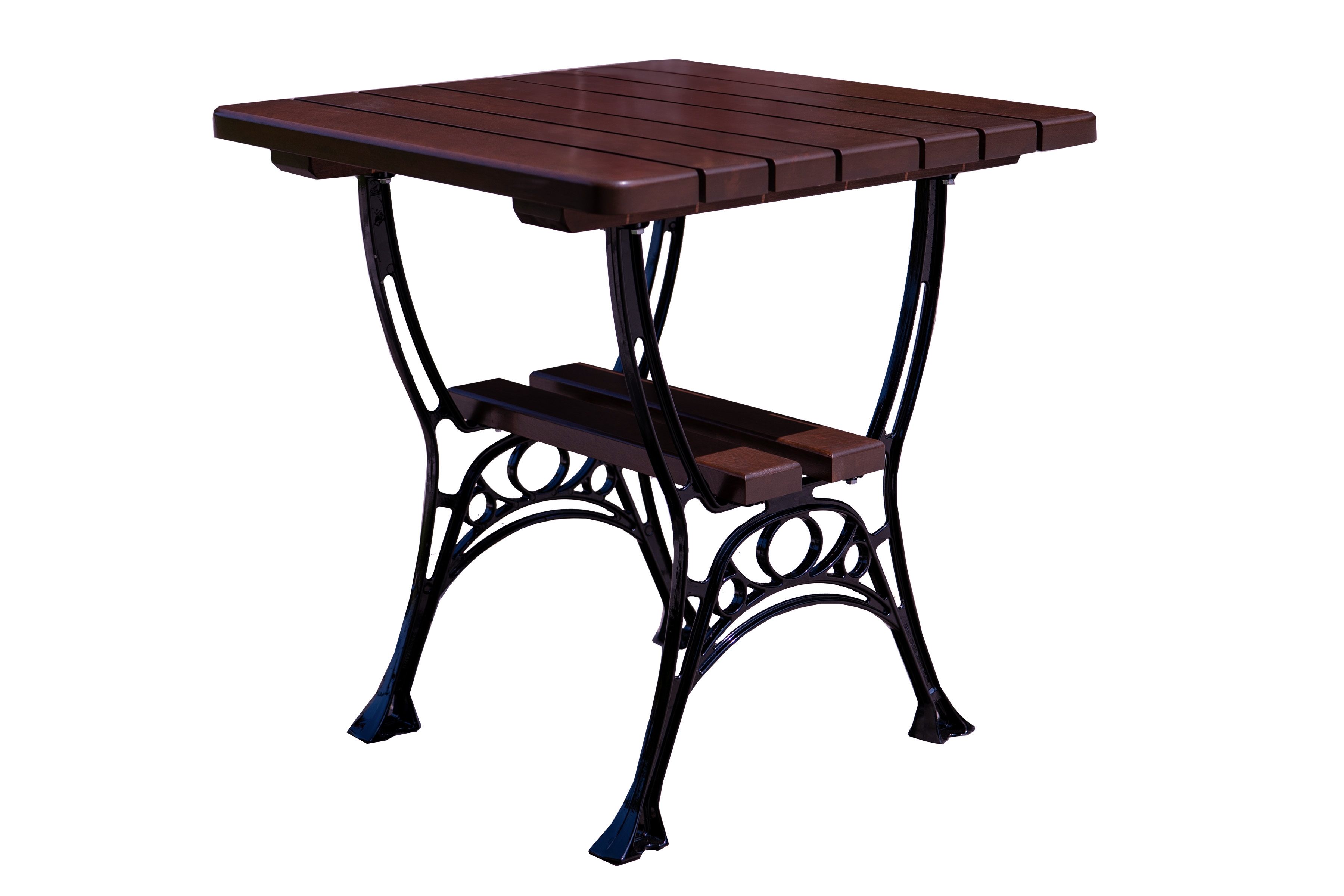 Stôl záhradný Krolewski 75x75 cm - wisnia Stôl záhradný Krolewski 75x75 cm - wisnia