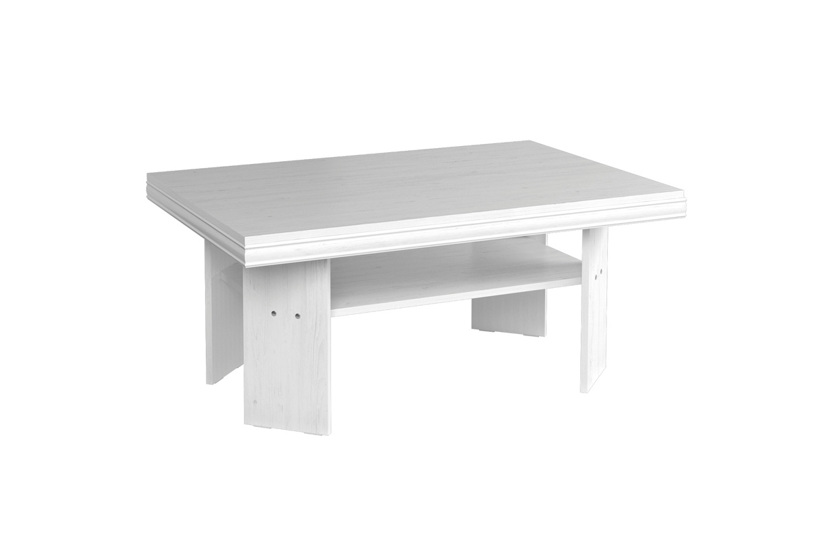 Kora nappali bútor szett - fehér andersen fenyőfa - 5 elemű Konferenční stolek kora 