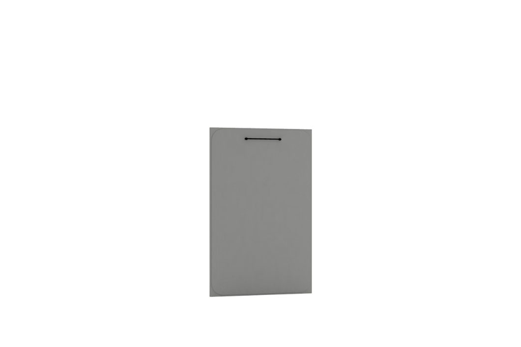Predná časť do umývačky 45 cm s krytým panelom Katrin 45PZ - šedý mat Predná časť do umývačky 45 cm s krytým panelom Katrin 45PZ - šedý mat