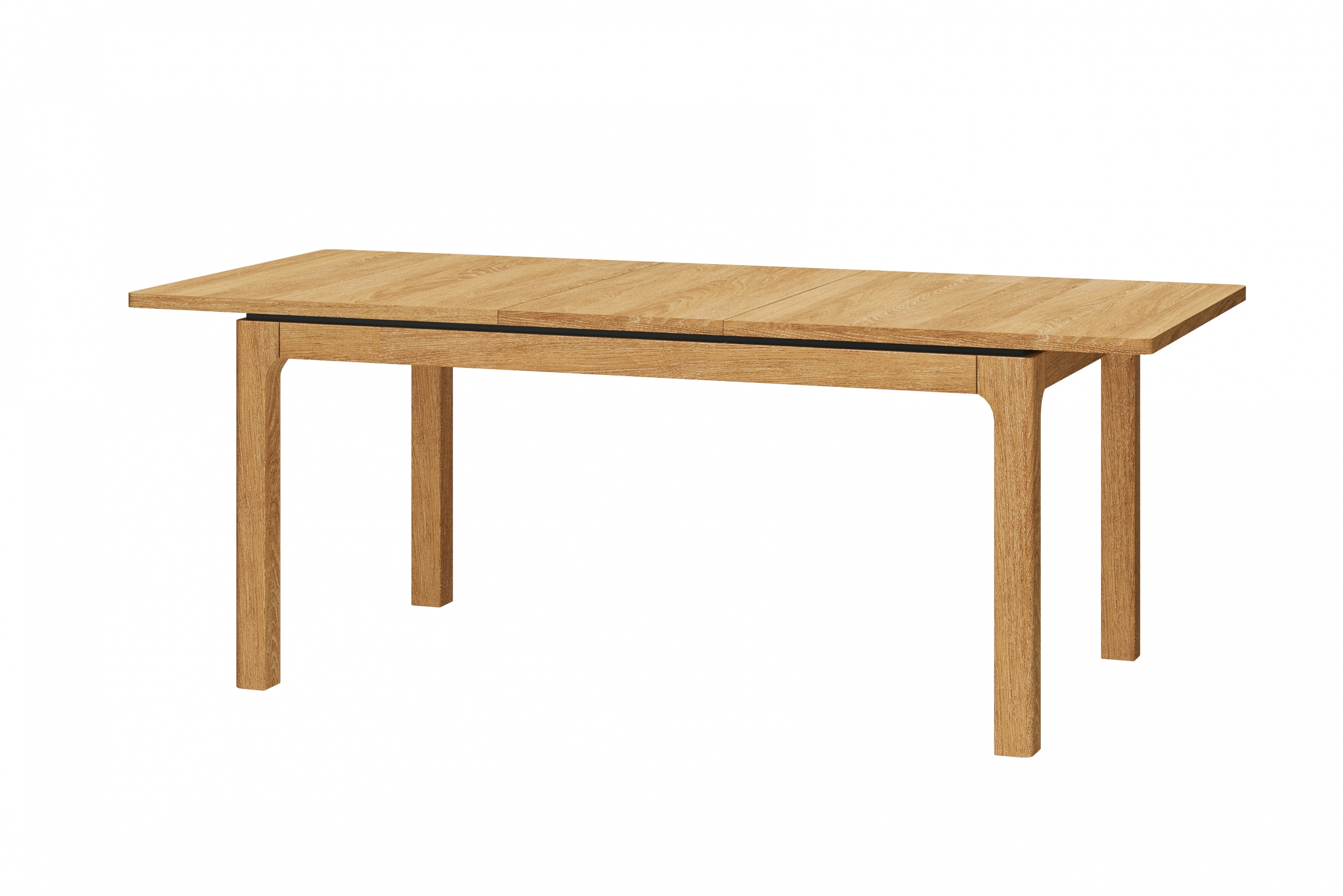 Stôl rozsuwany Porto 40 - 160-250x90 cm - Dub Žltý/Čierny mat Stôl rozsuwany Porto 40  - Dub Žltý/Čierny mat