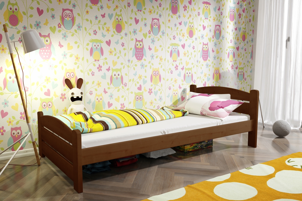 Dětská postel Sandio přízemní DP 008 Certifikát béžovýpieczne postel