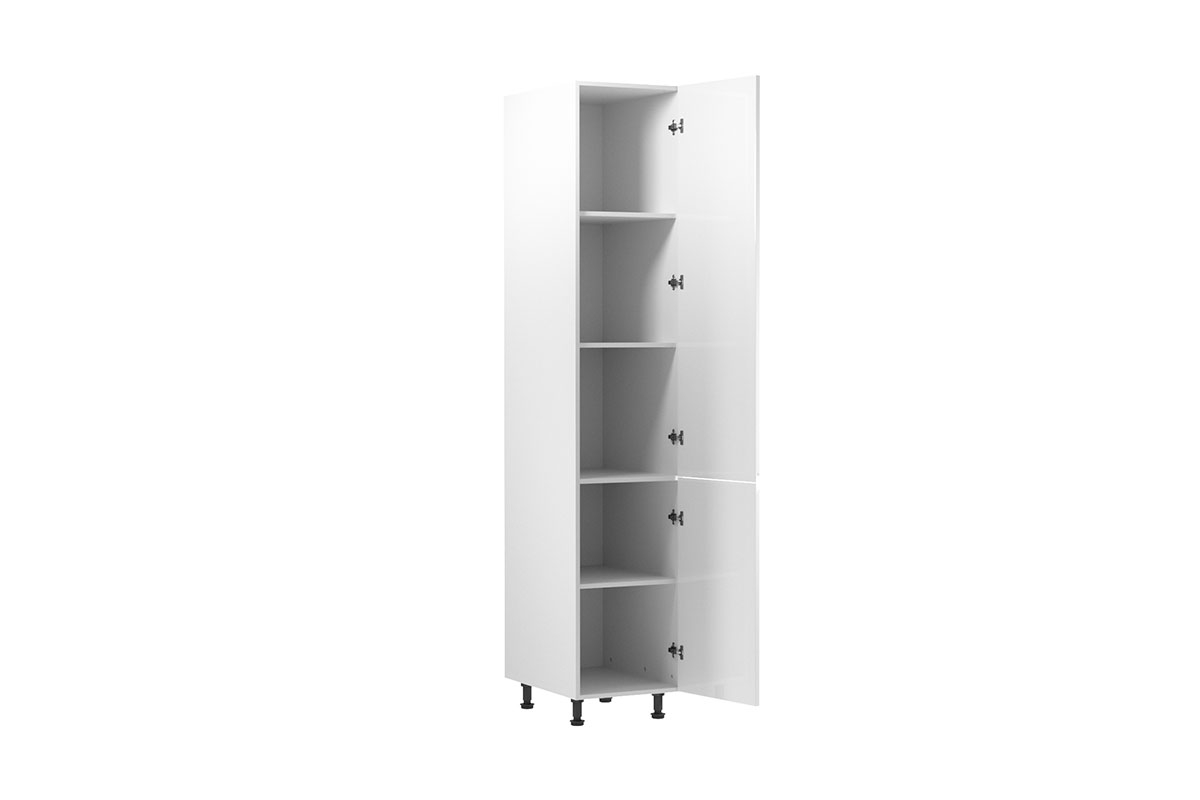 Aspen D40SP - padlós szekrény - fehér magas állvány kuchenny Aspen D40SP - wnetrze