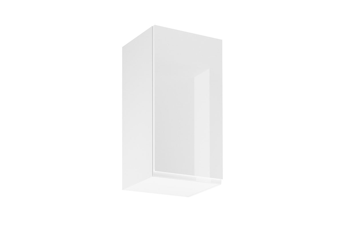 Aspen G40 - egyajtós akasztós szekrény - fehér Szafka konyha függő egyajtos Aspen G40 - bialy fényes
