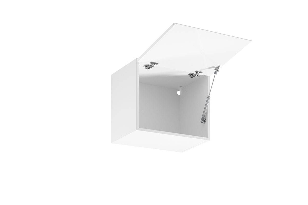 Aspen G50K - függőszekrény - fehér Szafka konyha függő alacsony Aspen G50K - wnetrze