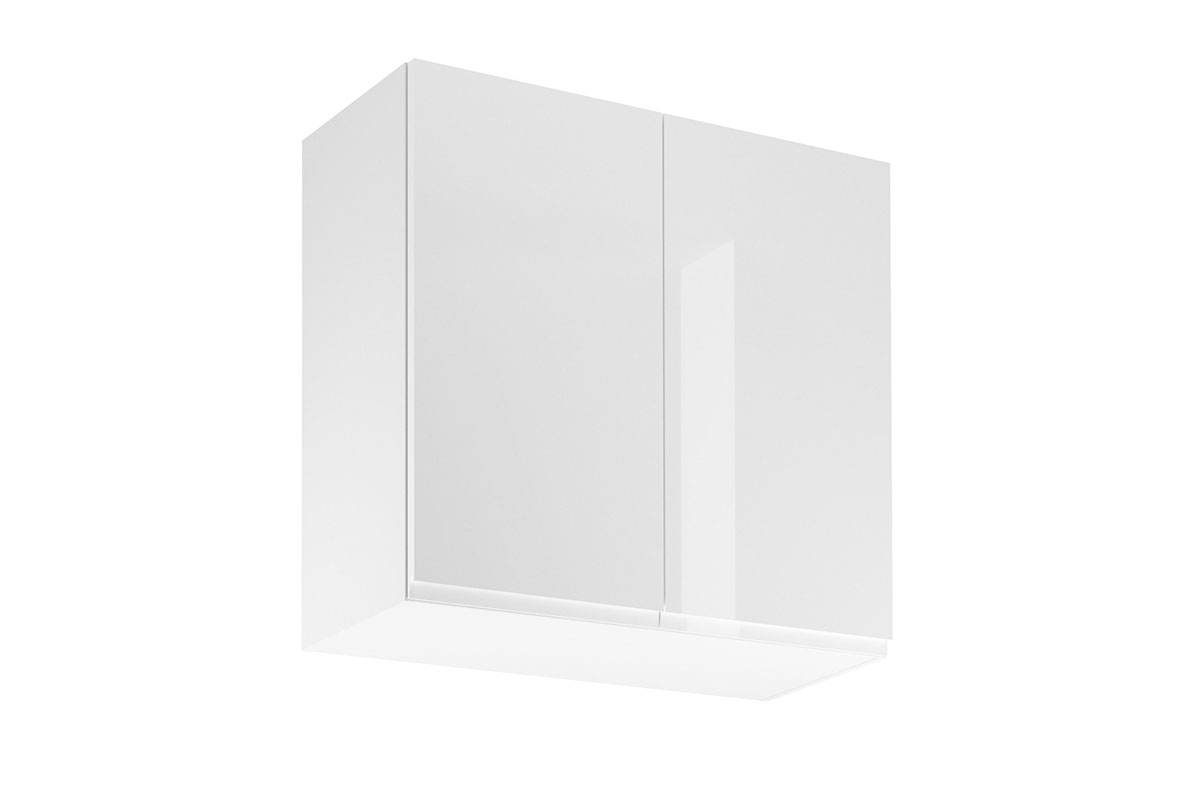 Aspen G80 - függőszekrény két ajtóval - fehér  Szafka konyha függő két ajto Aspen G80 - bialy fényes