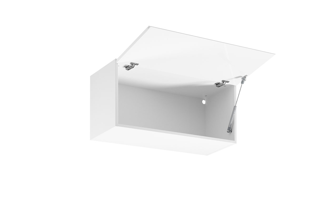 Aspen G80K - függőszekrény - fehér Szafka konyha függő alacsony Aspen G80K - wnetrze
