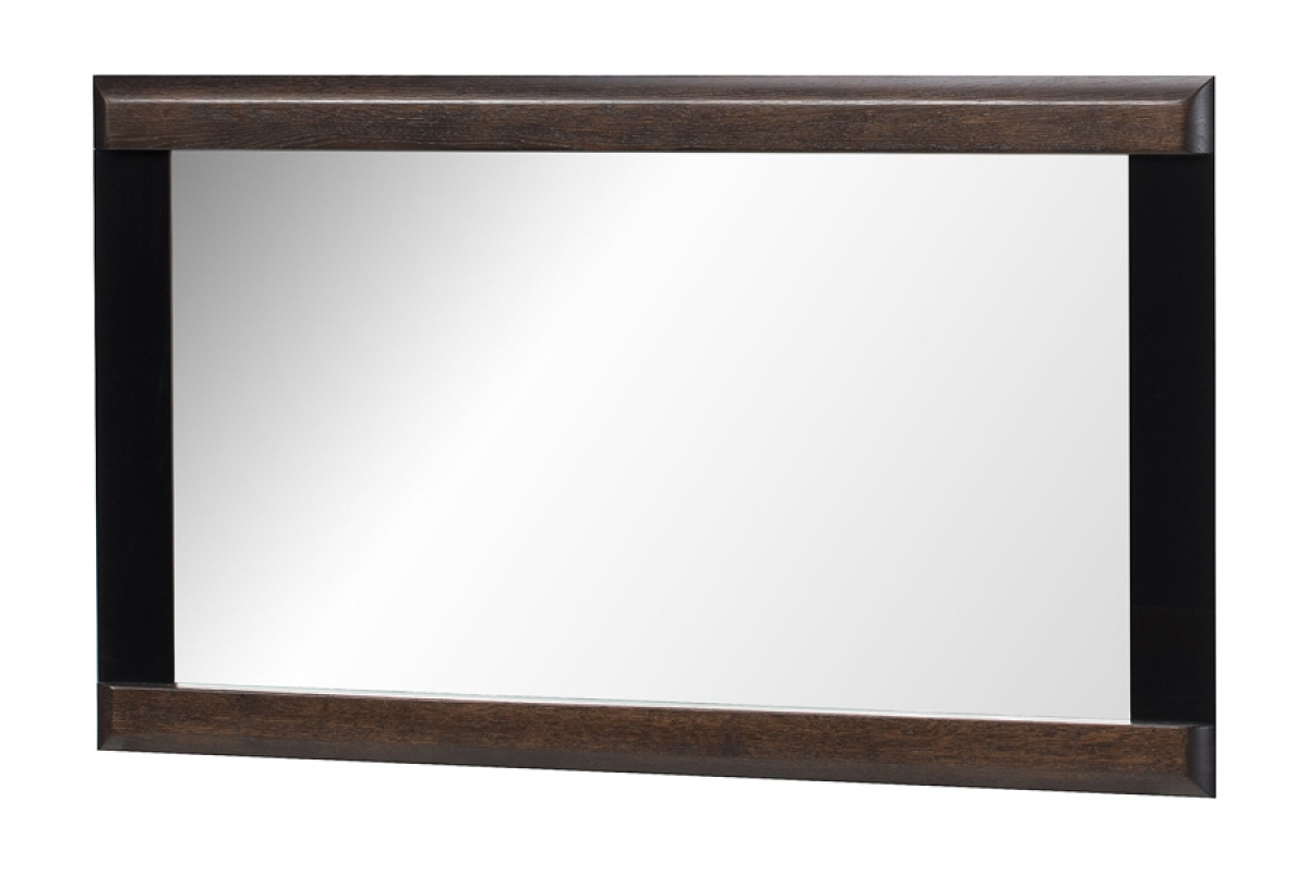Ozdobné zrkadlo Porti 80 - Čokoládový dub lustro dekoracyjne