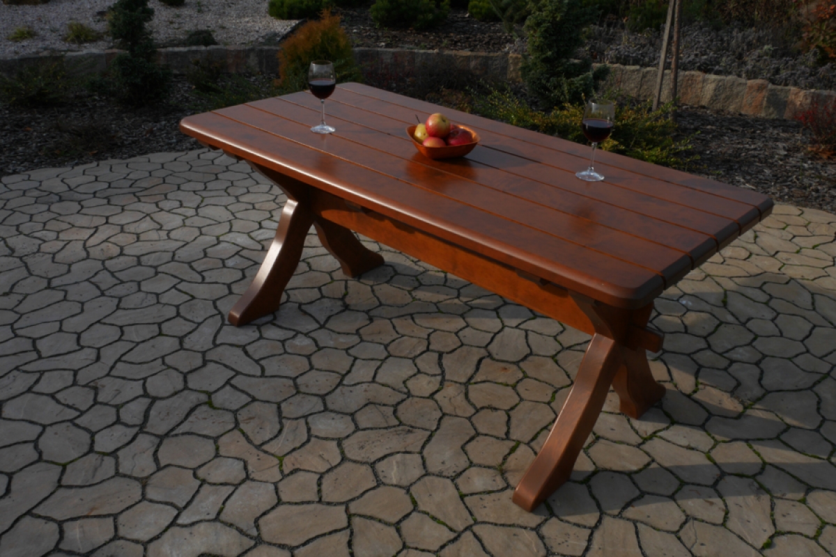 Stôl záhradný Excelent 160x72 cm - cyprys stôl do ogrodu