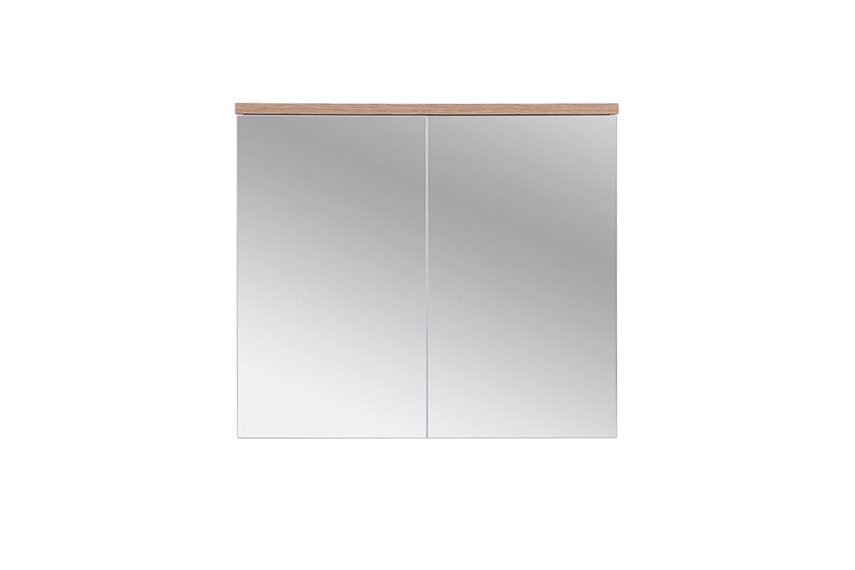 zrcadlová Skříňka Bali White 841-80 cm - Dub wotan / Bílý mat zrcadlová Skříňka Bali White 841-80 cm - Dub wotan / Bílý mat