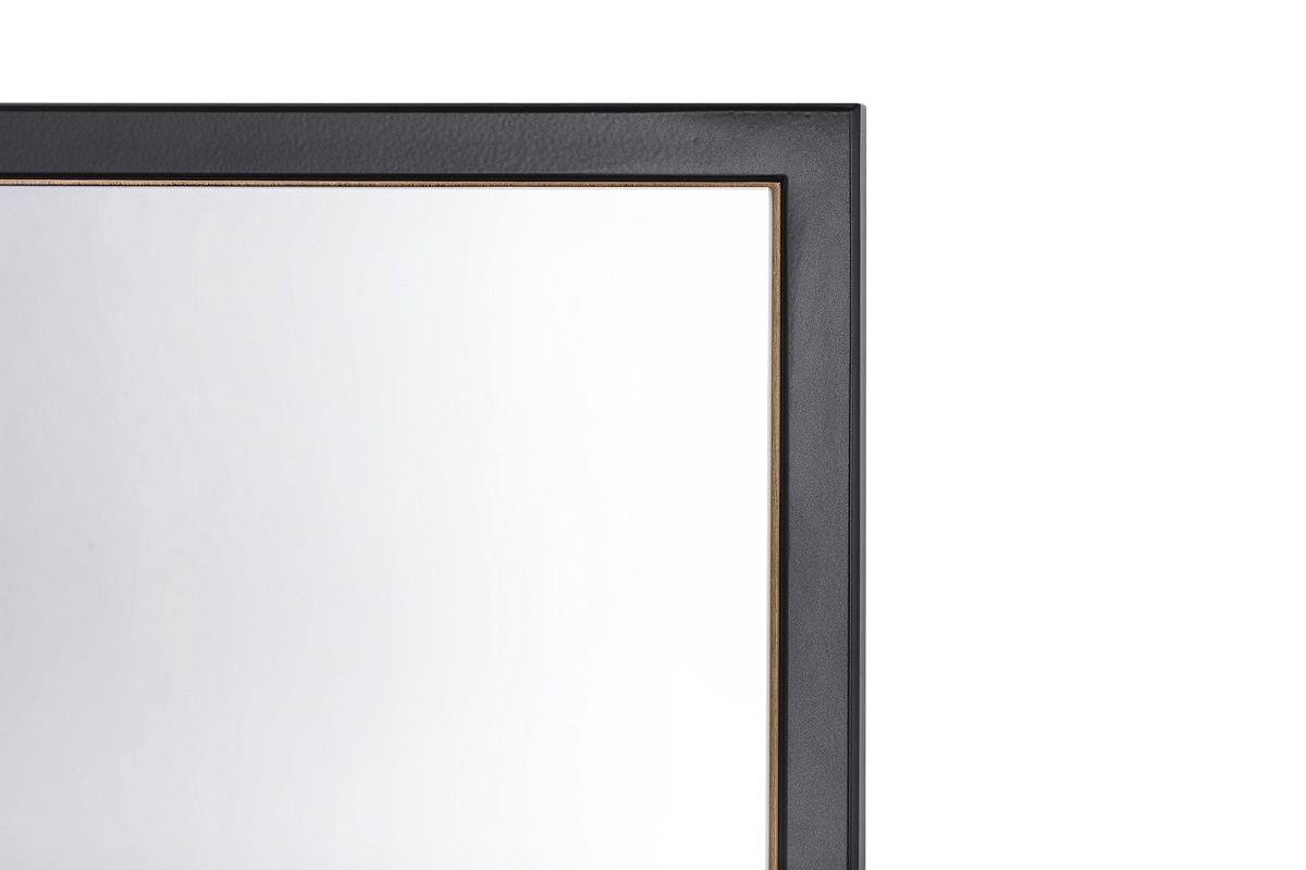 Zrcadlo Brooklyn 840 - 60 cm  Zrcadlo obdélníkové v černém rámu